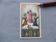 OBRAZEK PAMIĄTKOWY ZWIĄZEK SERCA JEZUSOWEGO PAPIEŻA 1888 ŚWIĘTY OBRAZEK-33