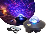 LAMPKA NOCNA PROJEKTOR GWIAZD RZUTNIK LED PILOT Nor-Tec LED laser USB