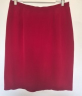 Ling Ling spódnica jedwab czerwone wino XL/XXL