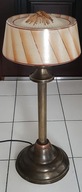DOM W LIKWIDACJI LAMPA ART.DECO BRĄZ PRZEPIĘKNA WEEKENDOWA OBNIŻKA