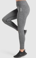 Gymshark Legginsy długa r. S szary