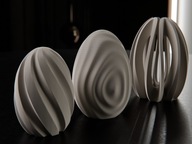 Jaja Wielkanocne Zestaw 3 Sztuk Jajka Wielkanoc Minimalistyczna Dekoracja