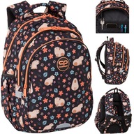 PLECAK TORNISTER SZKOLNY KLASA 1-3 CZARNY CAPYBARA KAPIBARA CP