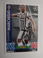 Karta topps autograf Juventus Claudio Marchisio Champions League