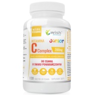 Wish Pharmaceutical Witamina C Complex Junior 200 mg do ssania, 120 tabl.
