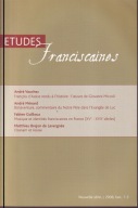 Etudes Franciscaines, NS, 1/1-2 ; jak nowa
