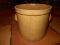 STARY GARNEK CERAMICZNY KAMIONKOWY 5 L