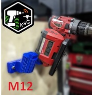 5szt. Uchwyt, wieszak na elektronarzędzia wkrętarkę Milwaukee M12