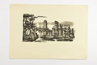 STARA POCZTÓWKA PANORAMA STAREGO GDAŃSKA B. MARSCHALL