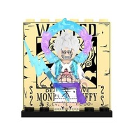 Klocki One Piece figurka Nika Luffy fiolet