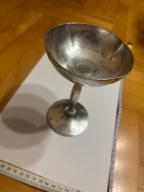 Kasino-Hotel Zoppot Hartmann kielich patera metalowa z legendarnego hotelu