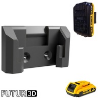 Uchwyt pojedynczy na akumulator baterię DeWALT 18V XR z blokadą
