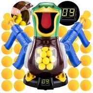 GRA GŁODNA KACZKA XXL 2 PISTOLETY KULKI ZABAWKA STRZELANIE DO CELU DZIECI