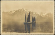 Barques du Leman - Phototypie Co,. Neuchatel 1912
