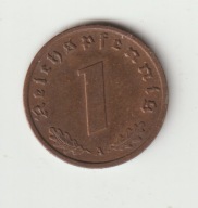 III Rzesza 1 pfennig 1939 A