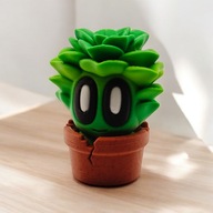 Figurka Sukulent (Succulent) –Kolekcja Plantonki cudowne Roślino-ludki 3DFY