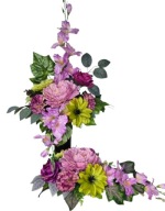 Stroik na grób + bukiet do wazonu na wiosnę WIOSNA komplet na grób cmentarz