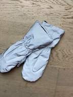 Rękawiczki dla dziewczynki puchowe odblaskowe narciarskie 2 lata+ Minoti