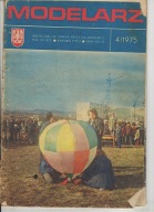 Modelarz 4/1975 kabotażowiec 450DWT Emilia, I-16 typ 24, armata Abbot stan