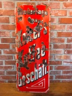 Szyld emaliowany, reklama, blacha, antyk