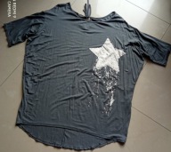 Italy tunika taupe fango 140 cm pas 50 5254 cekiny