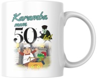Kubek na urodziny 50 lat Baltazar Gąbka Karamba
