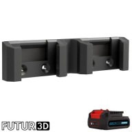 Uchwyt podwójny na akumulator Erbauer 12V EXT DualVolt z blokadą