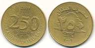 Liban 250 Livres - 2009r ... Monety