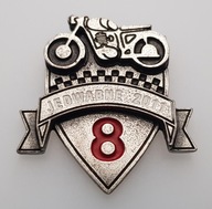 Znaczek, odznaka, blacha zlotowa, motocyklowa No.1726