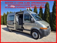 Renault MASTER 2.5 120KM 1 Wlasciciel Brygadowka Dubel L2H2 Doka 6-osob Kl