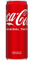 Napój gazowany Coca Cola ORIGINAL 330ml PUSZKA SZWEDZKA