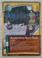 Karta Naruto CCG Jutsu Rock Tank - J-340