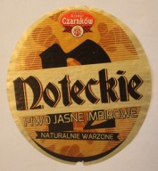 ETYKIETA - Browar Czarnków - Noteckie - PIWO JASNE IMBIROWE, NATURALNIE