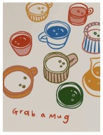 Plakat „Food Patterns” – Kolorowy Plakat Kuchenny w Stylu Retro