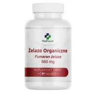 Fumaran żelaza Żelazo organiczne + witamina C