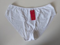 Śliczne markowe majtki TUBA P391 XXXL białe bezszwowe