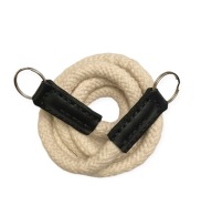 Pasek do aparatu bawełna biały analogowy ecru