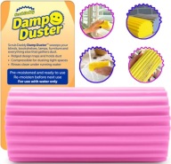 SCRUB DADDY GĄBKA KUCHENNA RÓŻOWA ZBIERA KURZ DO CZYSZCZENIA DAMP DUSTER