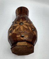 wazonik, Sygnowany LOURDES, FRANCJA starodawny