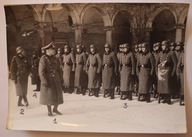 KRAKÓW - WAWEL - PRZEGLĄD KOMPANI - ŻOŁNIERZE, WOJSKOWI, GENERAŁ POLICJI.