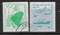 Znaczki Pocztowe Niemcy DDR Kasowane 663-64.. 1958 r