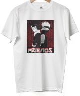 KOSZULKA MĘSKA NARUTO ANIME KONOHA T-SHIRT MANGA