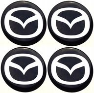 NAKLEJKI NA FELGI DEKIELKI KOLPAKI MAZDA 70mm