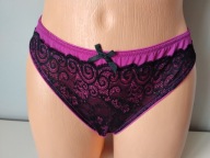 Śliczne markowe majtki Janina EUR XL fuksja magenta