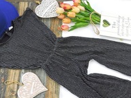 Lindex - cekinowy kombinezon glamour r 104