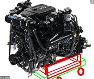 STOJAK - PLATFORMA DO SILNIKA MERCRUISER HIT !