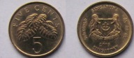 Singapur 5 Cent 2005