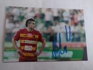 Zdjęcie autograf 10x15 Jagiellonia Maciej Makuszewski