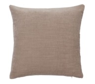 Poduszka dekoracyjna GoodHome Pahea 45×45 cm brązowa miękka