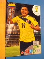 PANINI WORLD CUP BRAZIL 2014 Kolumbia T. Gutierrez